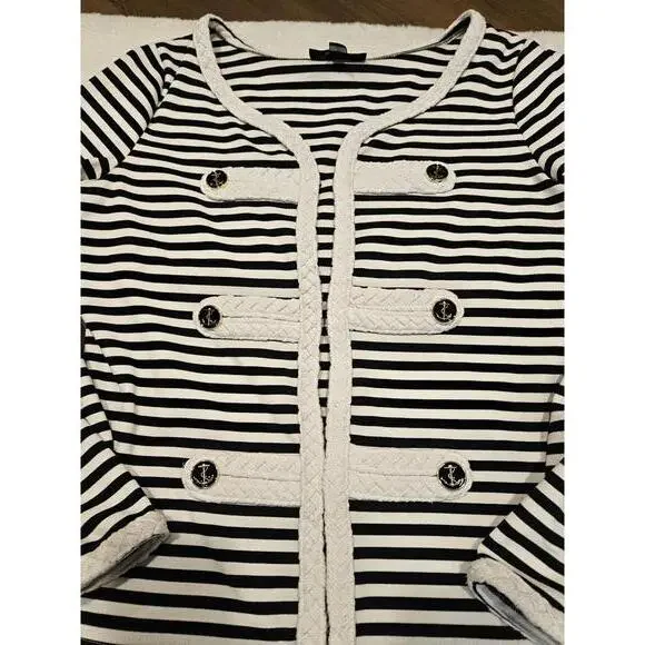 Katherine New York Nautical Jacket with Anchor Buttons #594 - Picture 5 of 9